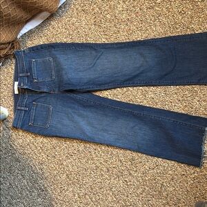 LOFT wide leg jeans